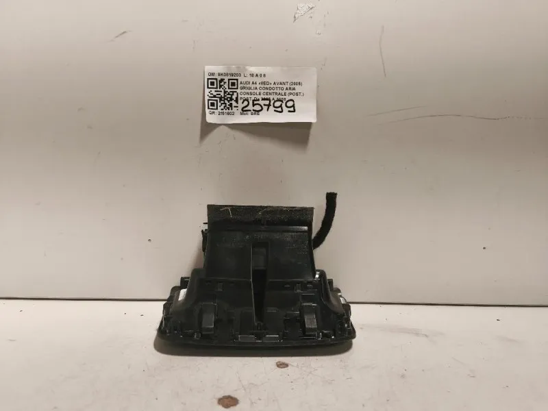 Griglia Condotto ARIA Console Centrale POST POST 8K0819203 Audi A4 8ED Avant 2005