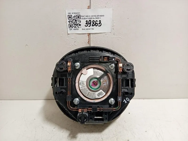 Air-bag Guidatore 61924331 Fiat 500 C 2015