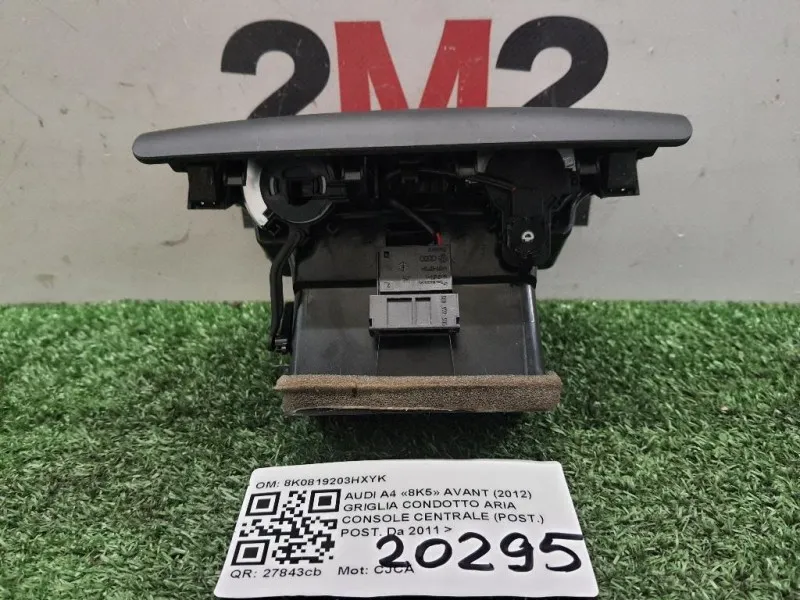 Griglia Condotto ARIA Console Centrale POST POST 8K0819203HXYK Audi A4 8K5 Avant 2012