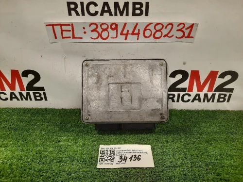 Centralina Iniezione 036 906 034 BH Volkswagen GOLF IV 1998