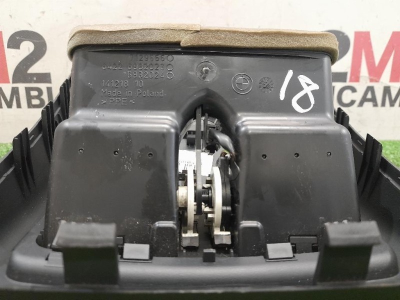 Griglia Condotto ARIA Console Centrale POST POST 64226932023 Bmw Serie 3 E90 Berlina 2005