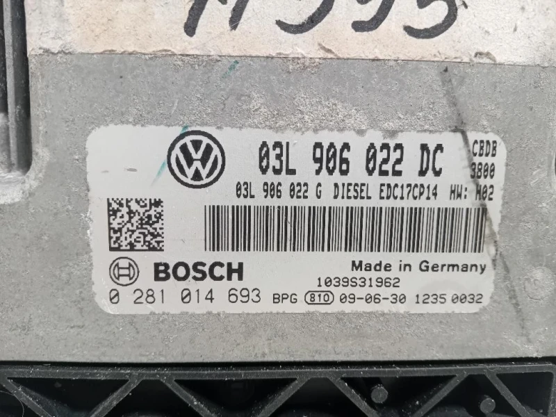 Centralina Iniezione 03L906022GC Volkswagen GOLF VI 2009