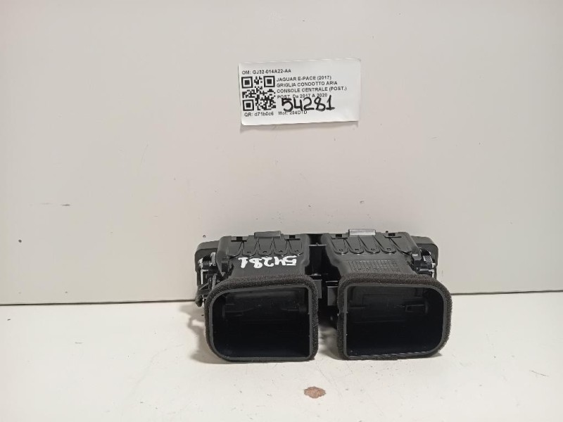 Griglia Condotto ARIA Console Centrale POST POST GJ32-014A22-AA Jaguar E-pace 2017