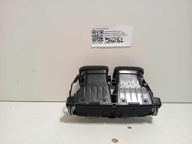 Griglia Condotto ARIA Console Centrale POST POST GJ32-014A22-AA Jaguar E-pace 2017