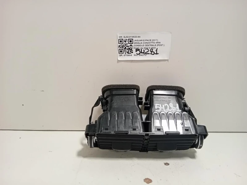 Griglia Condotto ARIA Console Centrale POST POST GJ32-014A22-AA Jaguar E-pace 2017