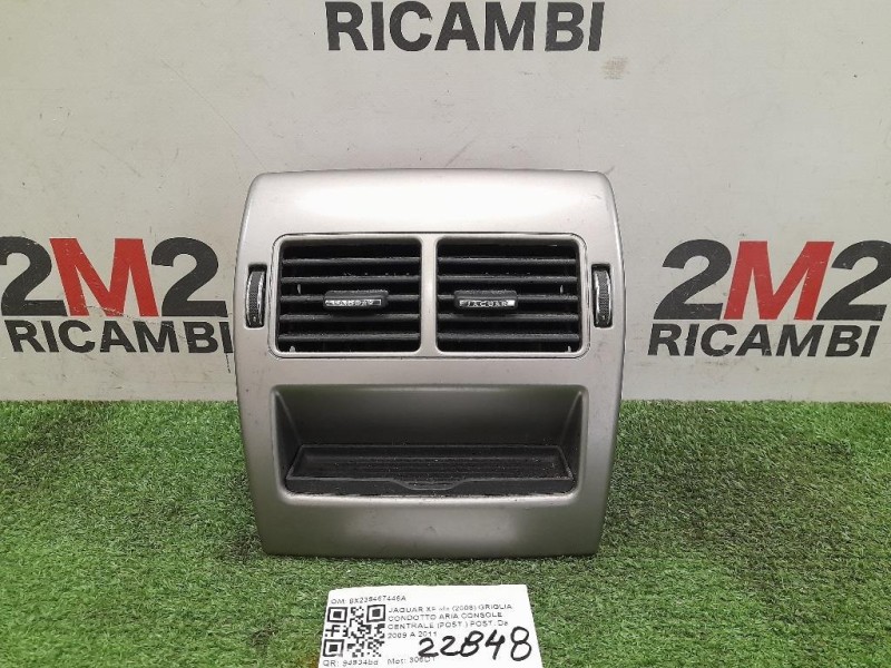 Griglia Condotto ARIA Console Centrale POST POST 8X235467446A Jaguar XF I 2008