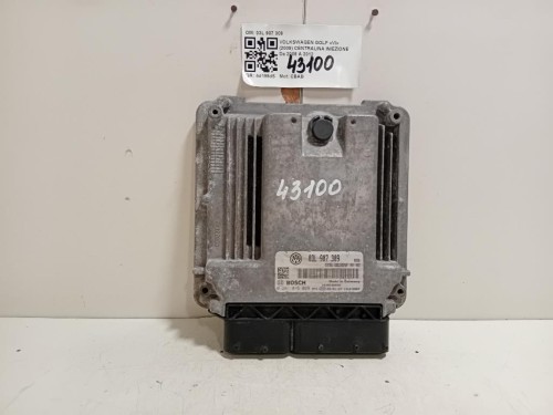 Centralina Iniezione 03L907309 0281015029 Volkswagen GOLF VI 2009
