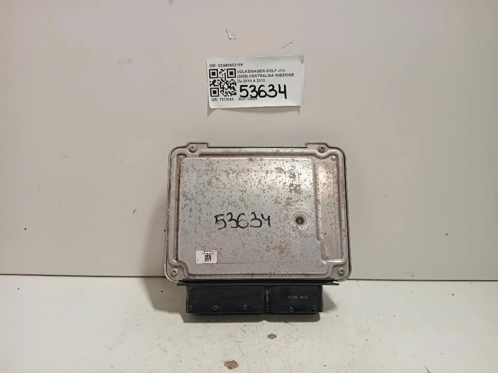 Centralina Iniezione 03G906021PP Volkswagen GOLF VI 2009