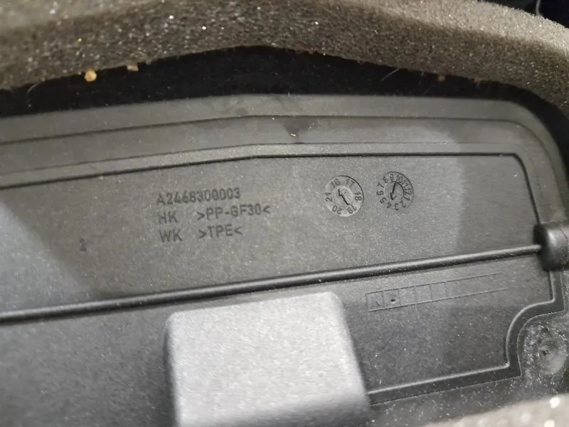 Griglia Condotto ARIA Console Centrale POST POST A2468300003 Mercedes Classe A W176 2015