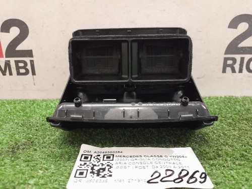 Griglia Condotto ARIA Console Centrale POST POST A2048300354 Mercedes Classe C W204 2007