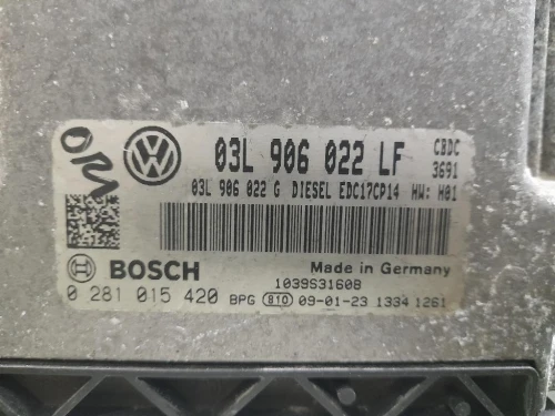 Centralina Iniezione 03L906022LF Volkswagen GOLF VI 2009