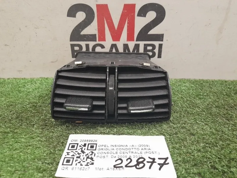Griglia Condotto ARIA Console Centrale POST POST 20959928 Opel Insignia A 2009