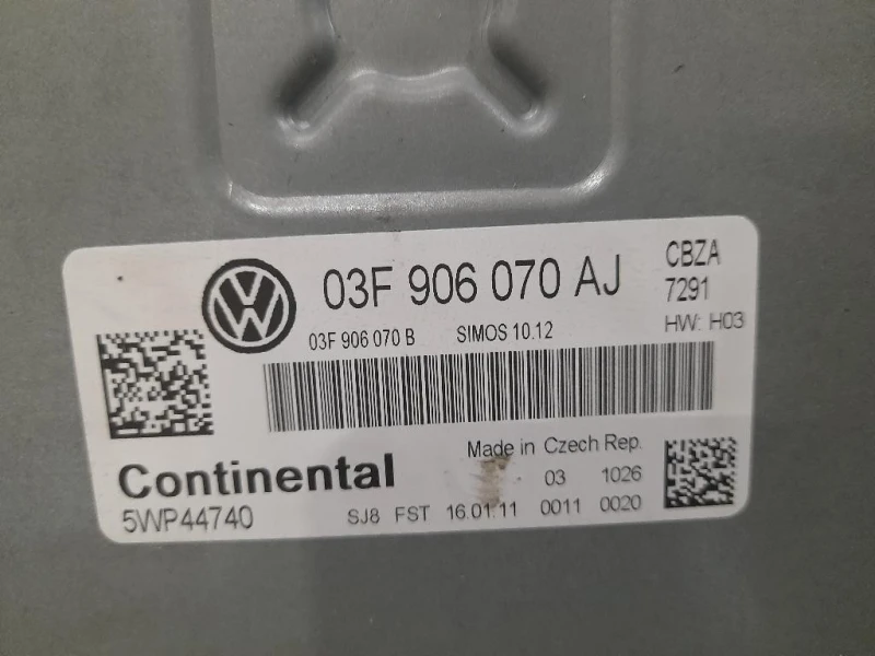 Centralina Iniezione 03F906070AJ Volkswagen GOLF VI 2009