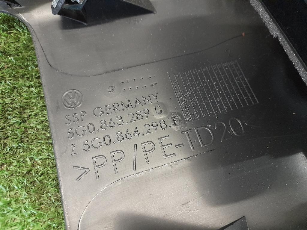 Griglia Condotto ARIA Console Centrale POST POST 5G0819209B Volkswagen GOLF VII 2017