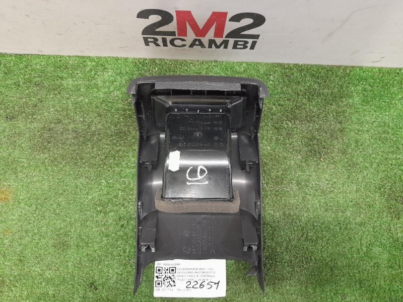 Griglia Condotto ARIA Console Centrale POST POST 5G0819209B Volkswagen GOLF VII 2017