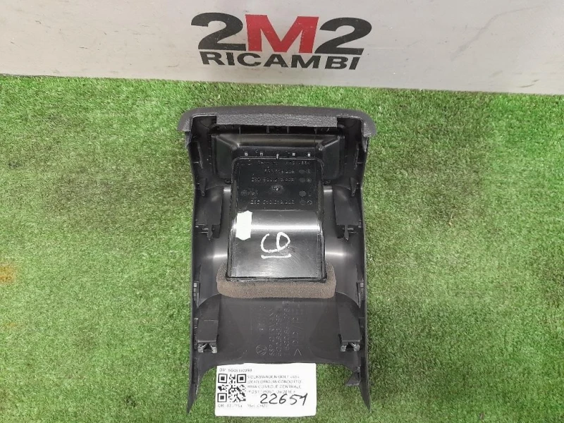 Griglia Condotto ARIA Console Centrale POST POST 5G0819209B Volkswagen GOLF VII 2017