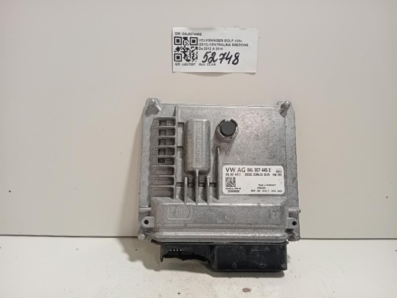 Centralina Iniezione 04L907445E Volkswagen GOLF VII 2013