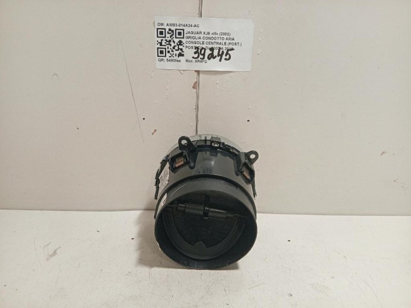 Griglia Condotto ARIA Console Centrale POST POST DX AW93-014A24-AC Jaguar XJ6 III 2003