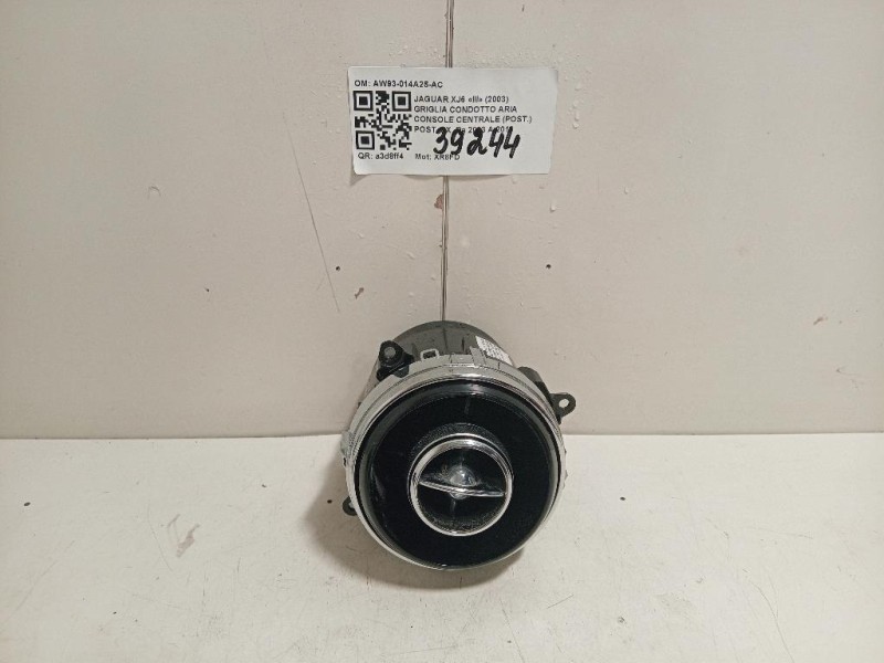 Griglia Condotto ARIA Console Centrale POST POST SX AW93-014A25-AC Jaguar XJ6 III 2003