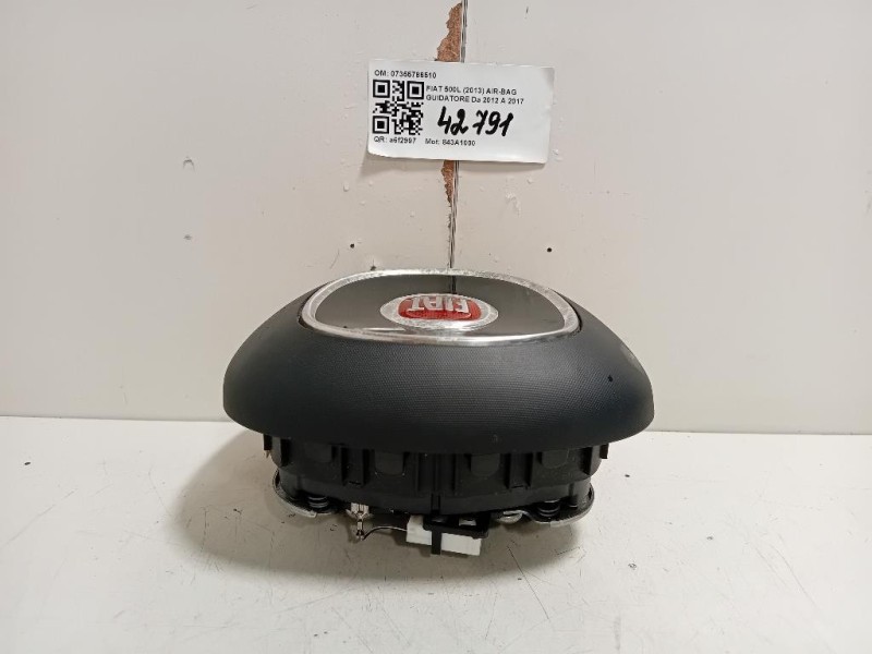 Air-bag Guidatore 07355786510 Fiat 500L 2013