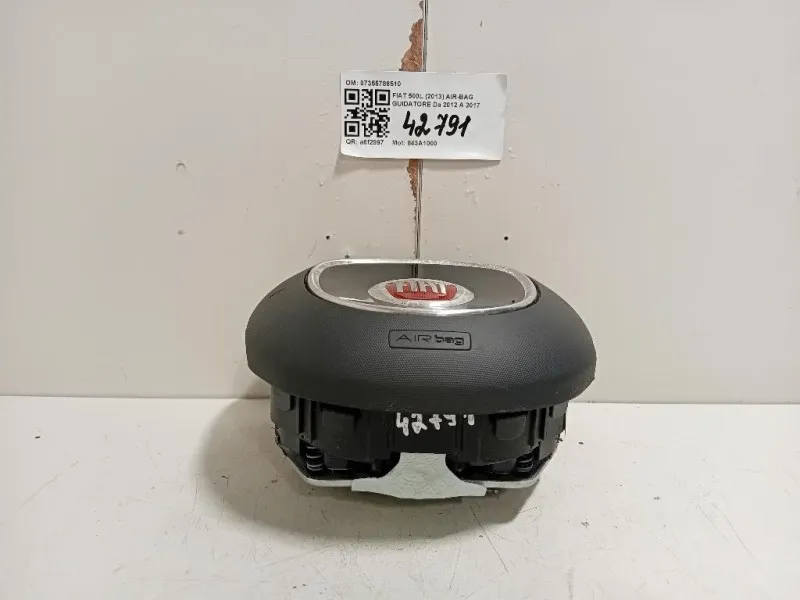 Air-bag Guidatore 07355786510 Fiat 500L 2013
