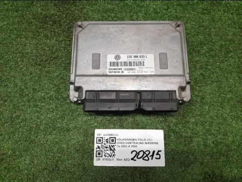 Centralina Iniezione 03E906033L Volkswagen POLO IV 2002