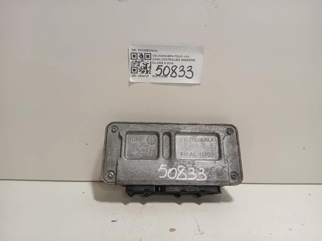 Centralina Iniezione 03C906024CN Volkswagen POLO VI 2009