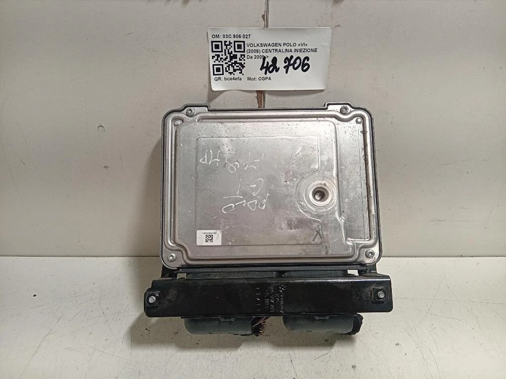Centralina Iniezione 03C 906 027 Volkswagen POLO VI 2009