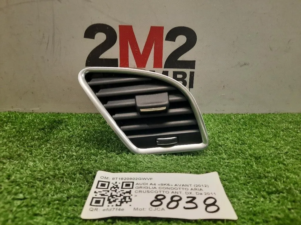 Griglia Condotto ARIA Cruscotto ANT DX 8T1820902GWVF Audi A4 8K5 Avant 2012