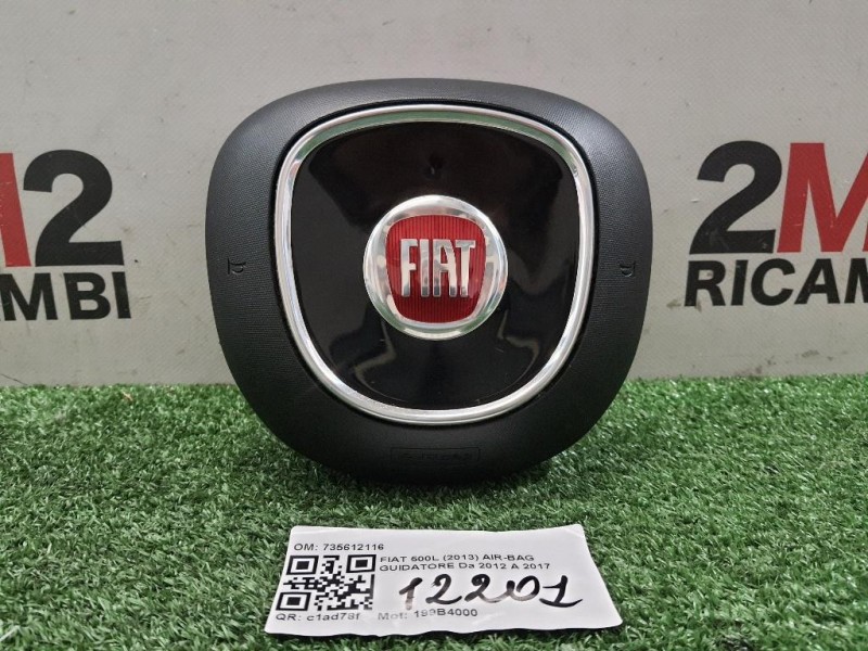 Air-bag Guidatore 735612116 Fiat 500L 2013