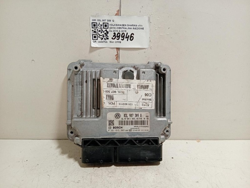 Centralina Iniezione 03L 907 309 Q Volkswagen Sharan IV 2010