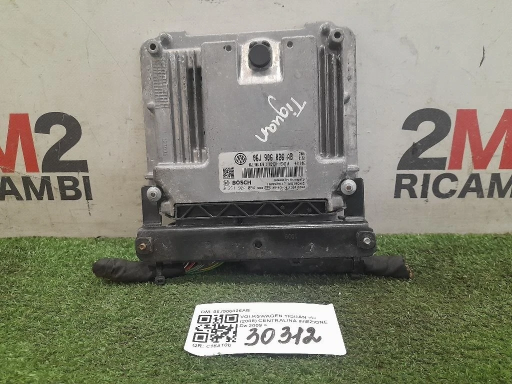 Centralina Iniezione 06J906026AB Volkswagen Tiguan I 2008