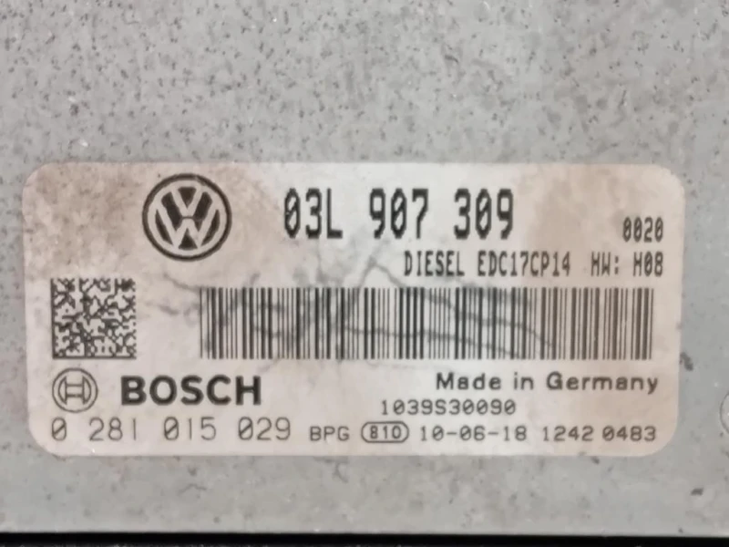 Centralina Iniezione 03L 907 309 Volkswagen Tiguan I 2011