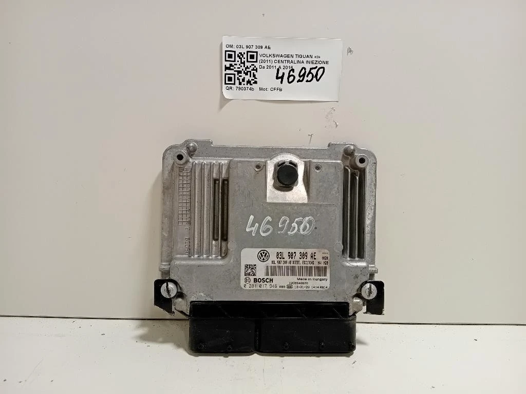 Centralina Iniezione 03L 907 309 AE Volkswagen Tiguan I 2011