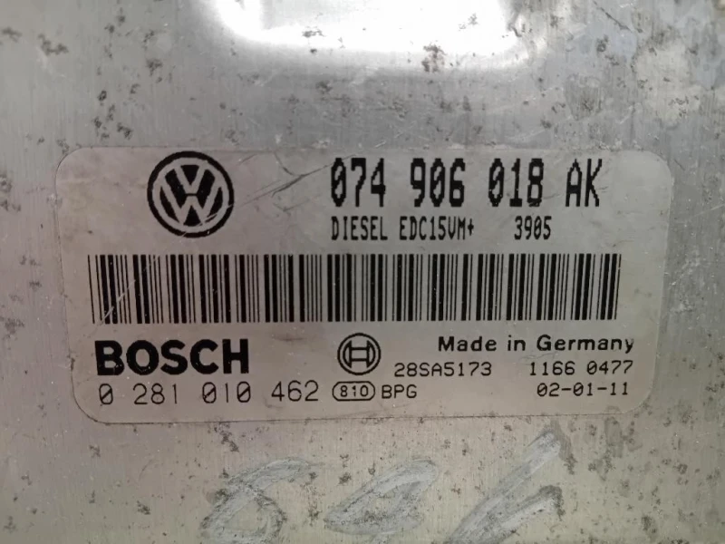 Centralina Iniezione 074906018AK Volkswagen Transporter T5 2004