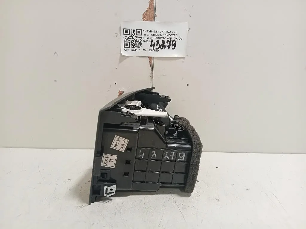 Griglia Condotto ARIA Cruscotto ANT DX Chevrolet Captiva I 2007