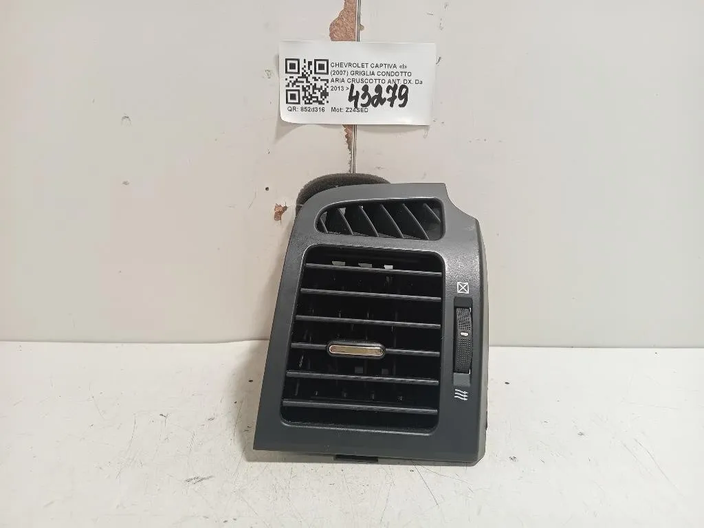 Griglia Condotto ARIA Cruscotto ANT DX Chevrolet Captiva I 2007