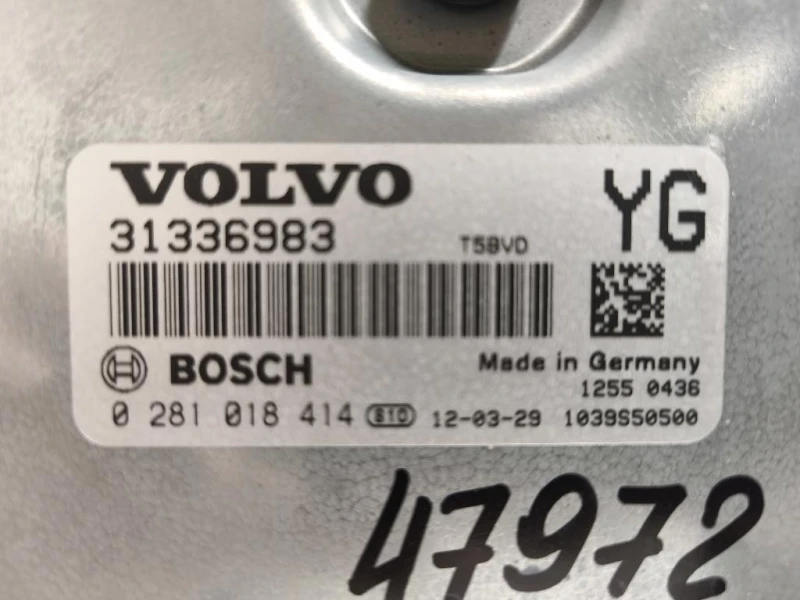 Centralina Iniezione 31336983 Volvo V70 III 2008