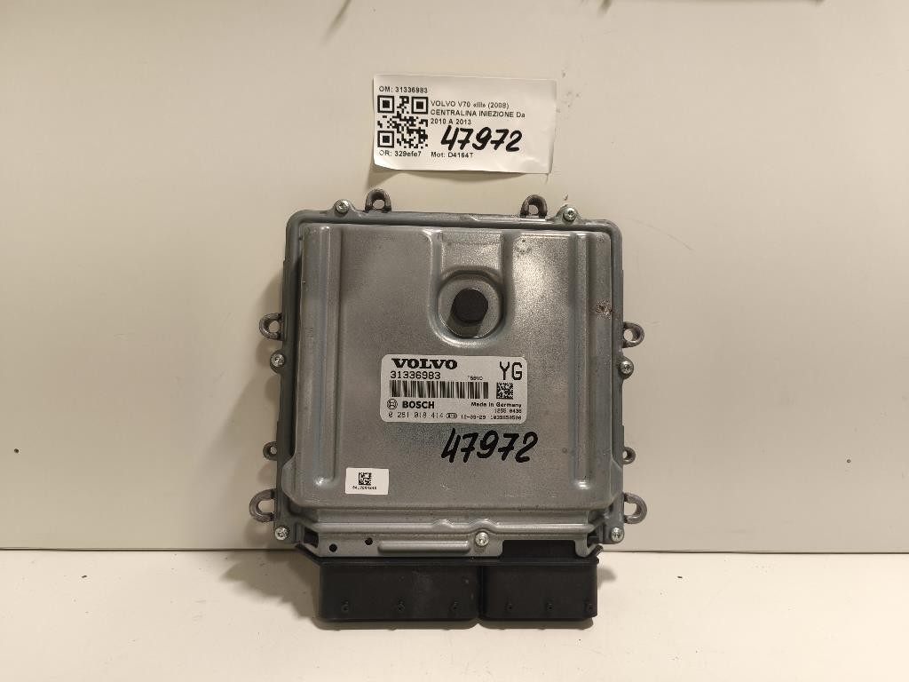 Centralina Iniezione 31336983 Volvo V70 III 2008