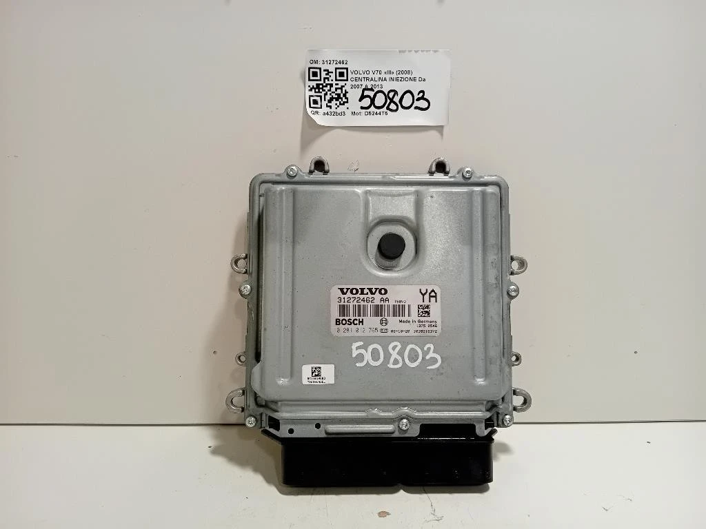 Centralina Iniezione 31272462 Volvo V70 III 2008