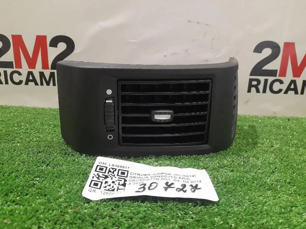 Griglia Condotto ARIA Cruscotto ANT DX LS385817 Citroen Jumper III 2014