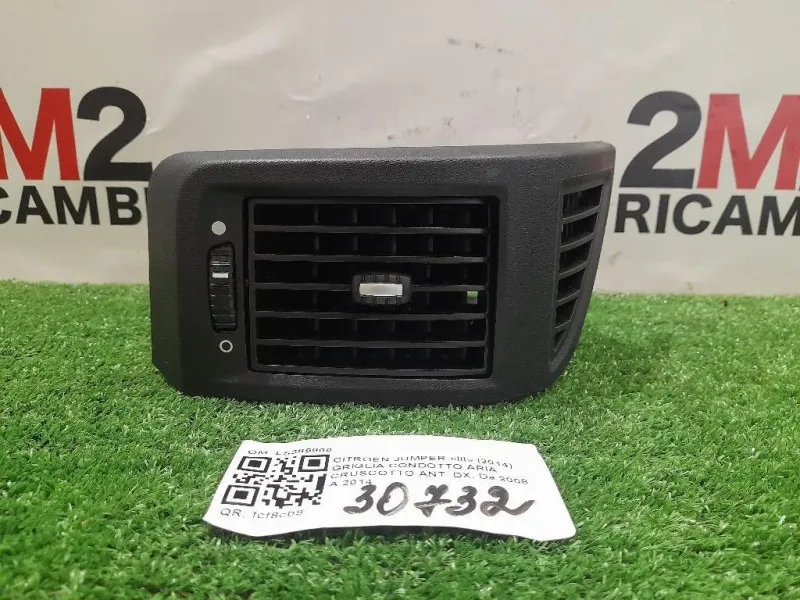 Griglia Condotto ARIA Cruscotto ANT DX LS385800 Citroen Jumper III 2014
