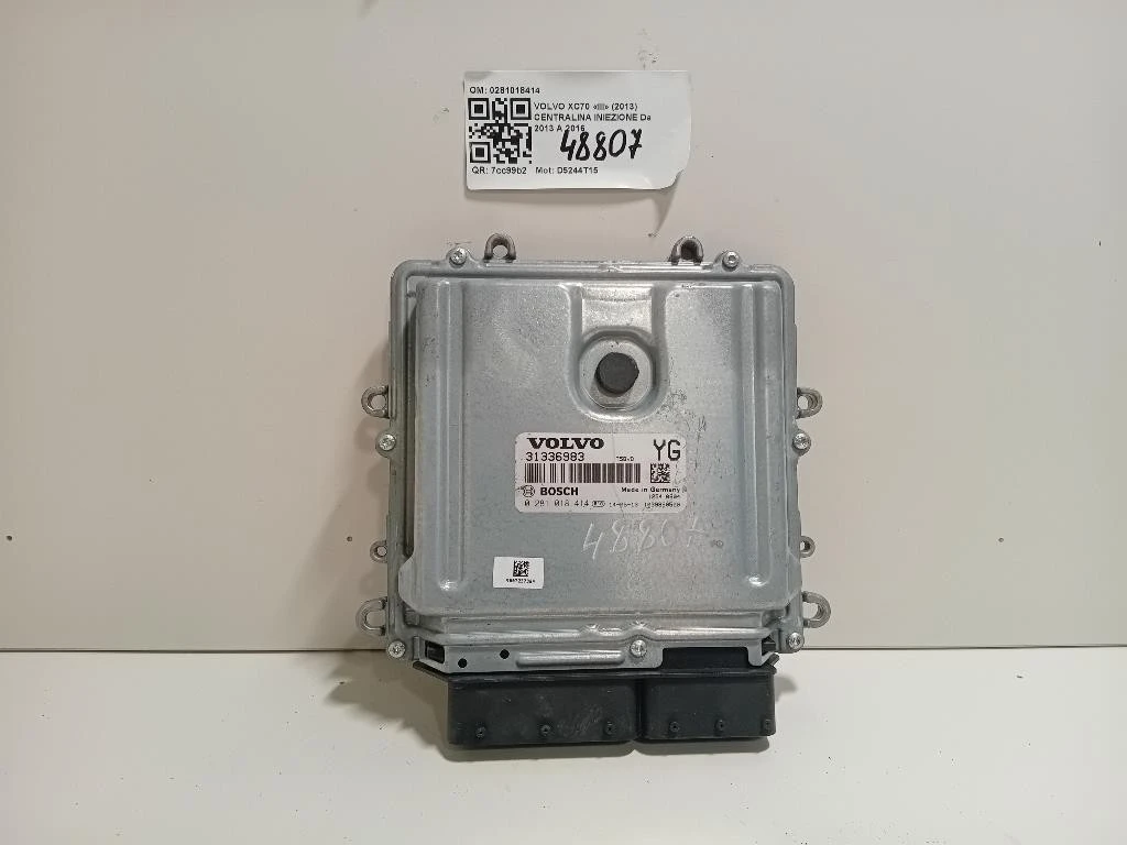Centralina Iniezione 0281018414 Volvo XC70 III 2013