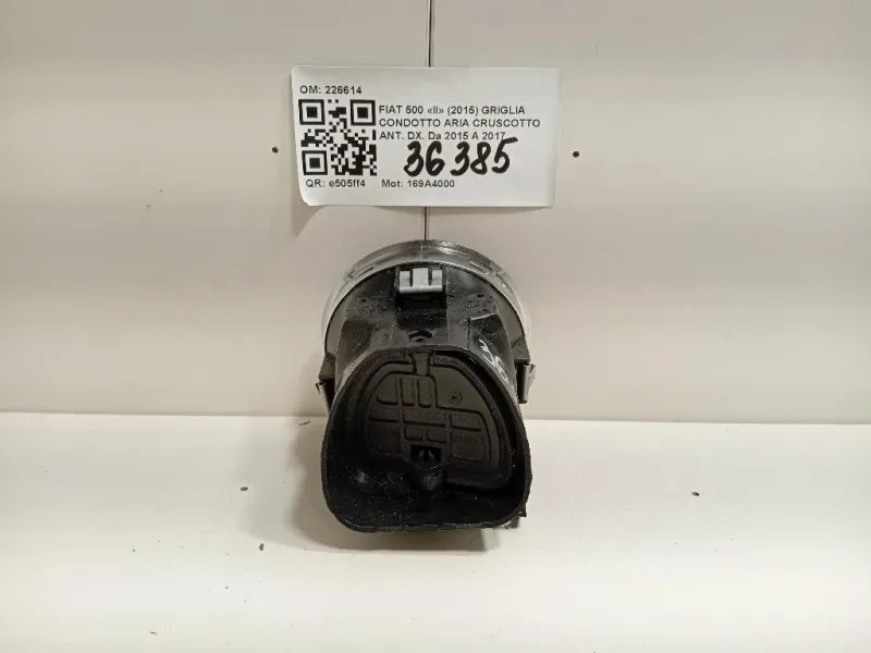 Griglia Condotto ARIA Cruscotto ANT DX 226614 Fiat 500 II 2015