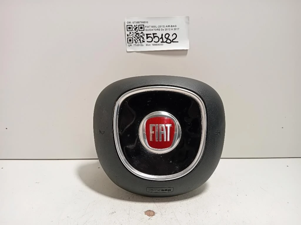 Air-bag Guidatore 07355786510 Fiat 500L 2013