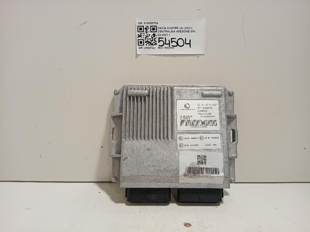 Centralina Iniezione GPL 616000709 Dacia Duster II 2021