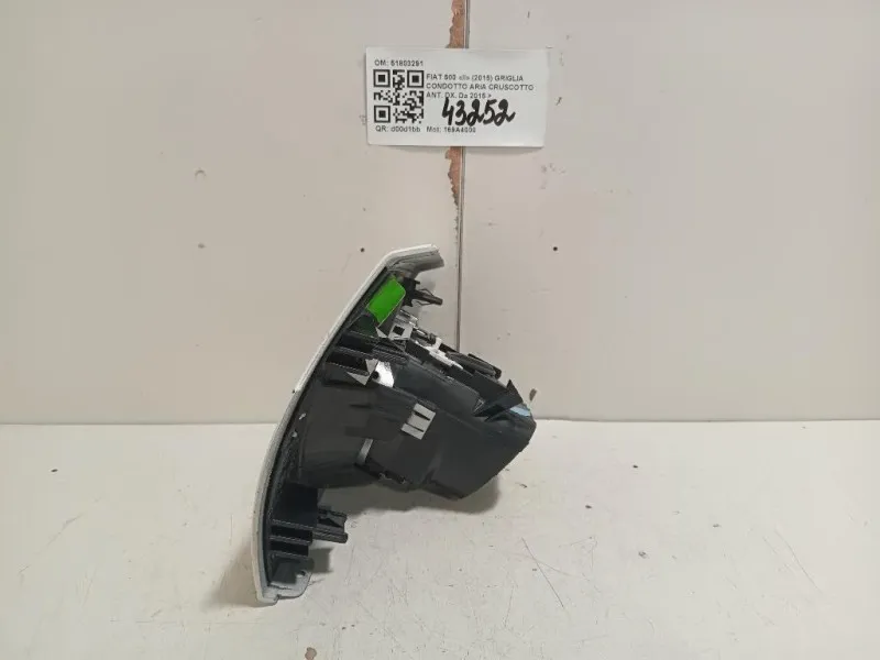 Griglia Condotto ARIA Cruscotto ANT DX 51803291 Fiat 500 II 2015