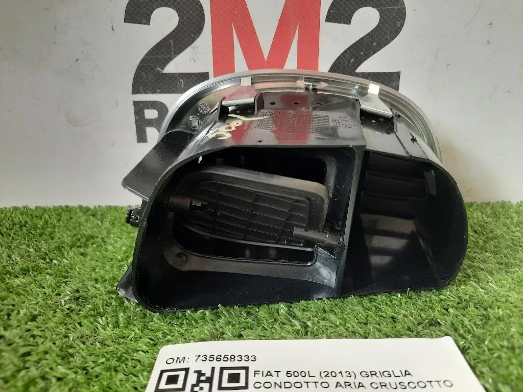 Griglia Condotto ARIA Cruscotto ANT DX 735658333 Fiat 500L 2013