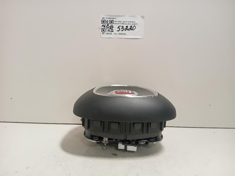 Air-bag Guidatore 07355786510 Fiat 500L 2013