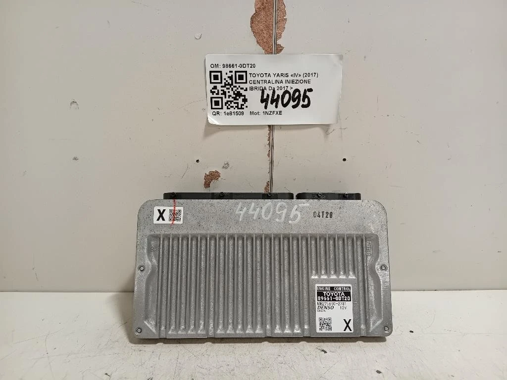Centralina Iniezione Ibrida 98661-0DT20 Toyota Yaris IV 2017